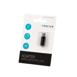 forever-adapter-microusb-usb-c-czarny