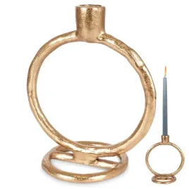 swiecznik-aluminiowy-zloty-19-cm