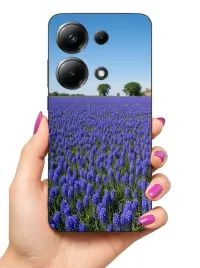 etui-case-do-poco-m6-pro-kwiaty-tulipany-sloneczniki-lawenda
