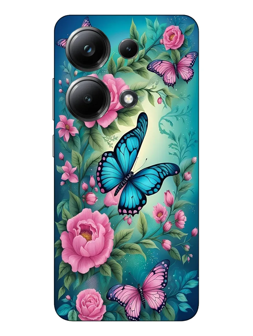etui-case-do-poco-m6-pro-motyle-widoki-krajobrazy-stan-nowy