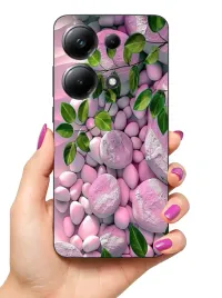 etui-case-do-poco-m6-pro-kamienie-liscie-wzorki