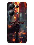 etui-case-do-poco-m6-pro-postacie-straszne-ogien-stan-nowy