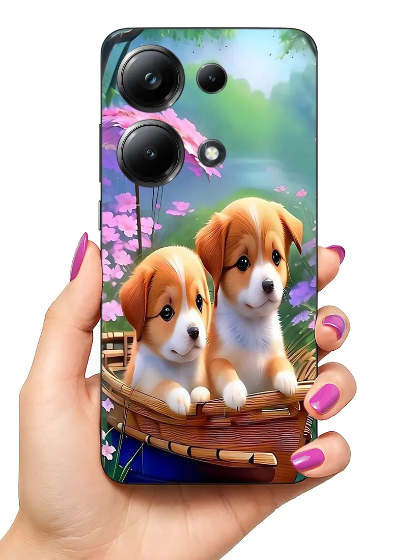 etui-case-do-poco-m6-pro-psy-pieski-slodziaki