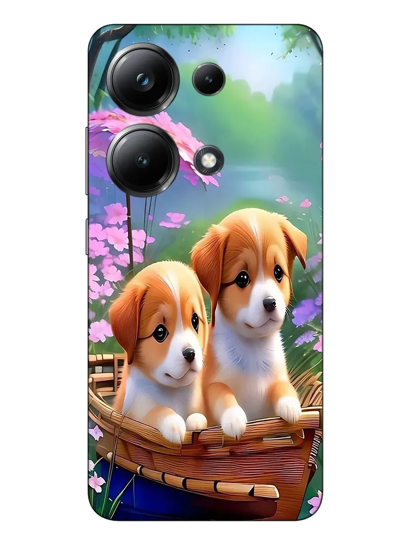 etui-case-do-poco-m6-pro-psy-pieski-slodziaki-stan-nowy