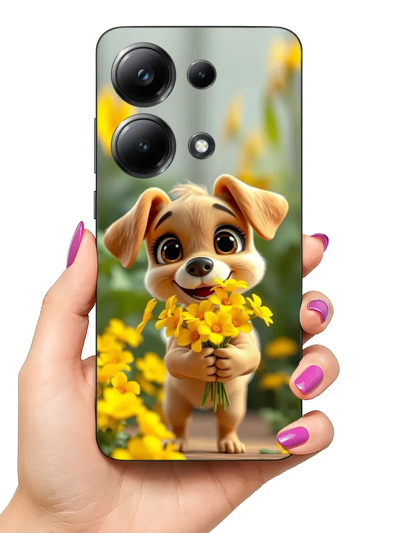 etui-case-do-poco-m6-pro-psy-pieski-slodziaki