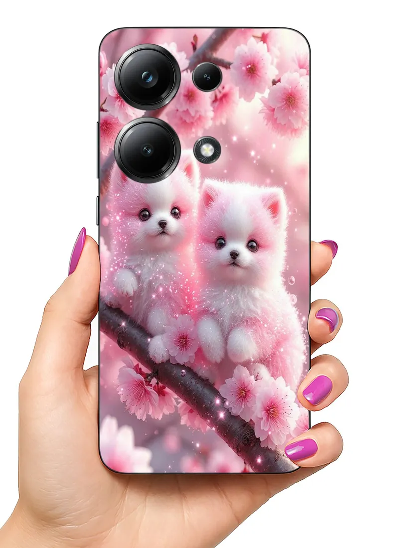 etui-case-do-poco-m6-pro-psy-pieski-slodziaki