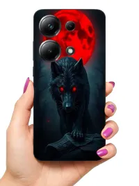 etui-case-do-poco-m6-pro-wilki-malpy-dzikie-zwierzeta