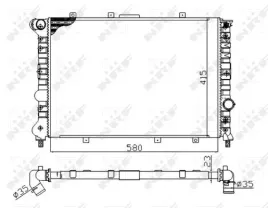 chlodnica-alfa-romeo-156-97-nrf-58202a