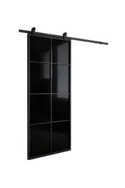 drzwi-stalowe-przesuwne-czarne-szklo-8s-komplet-z-systemem-przesuwnym-90