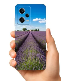 etui-case-do-xiaomi-redmi-note-12-pro-5g-kwiaty-sloneczniki-lawenda