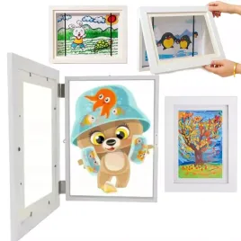 ramka-na-obrazki-rysunki-zdjecia-otwierana-dla-dzieci-artystyczna-r15b