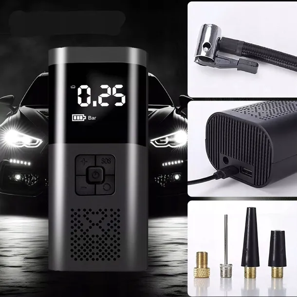 akumulatorowa-pompka-elektryczna-mini-kompresor-samochodowy-flashlight-sos-stan-nowy-cisnienie-maksymalne-10-34-bar