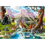 puzzle-70-forest-animals-castor-stan-nowy