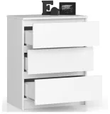 komoda-k60-3sz-clp-bialy