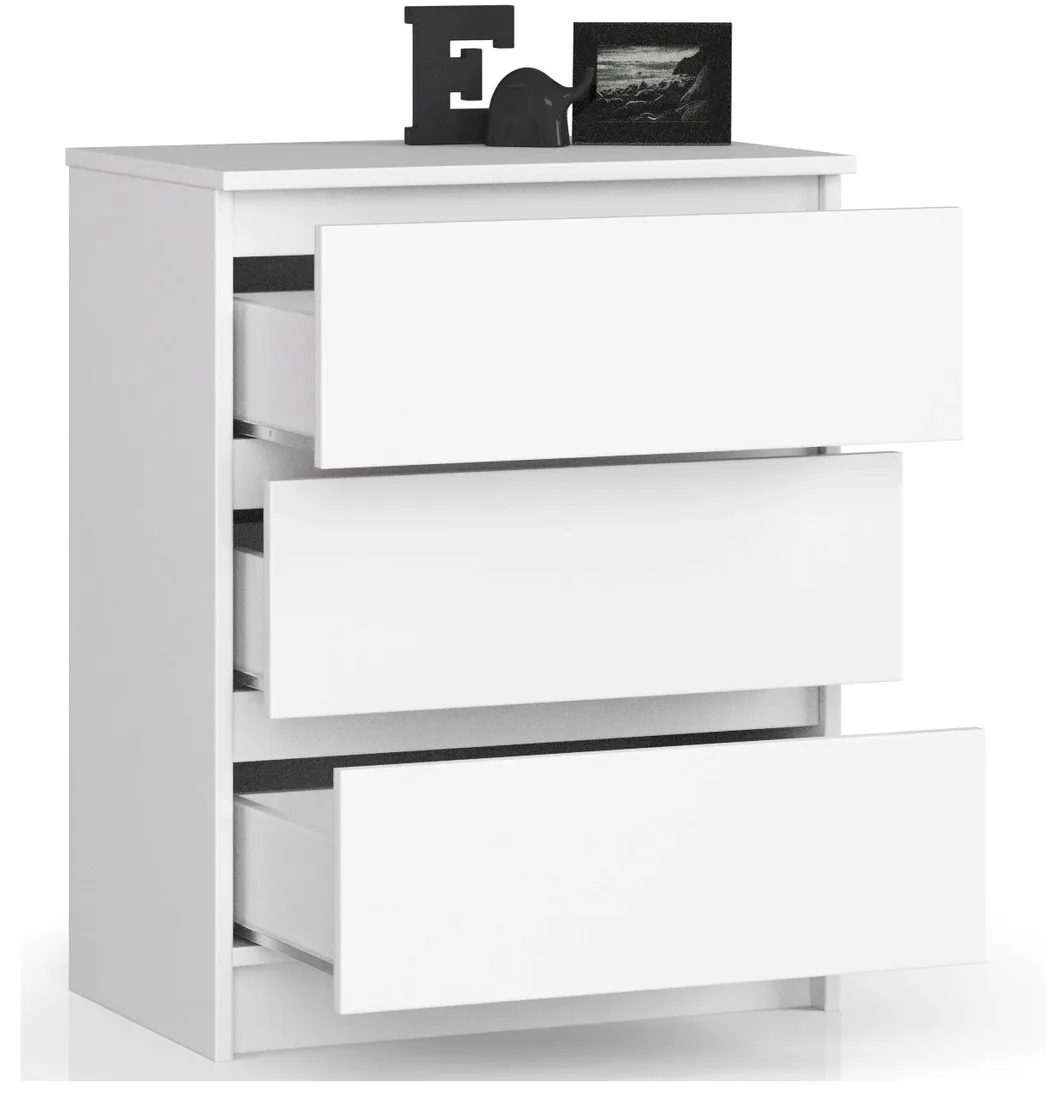 komoda-k60-3sz-clp-bialy