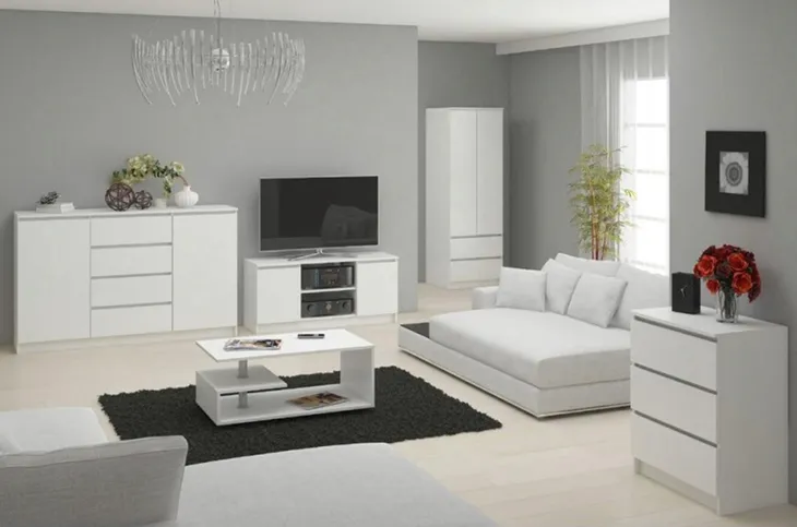 komoda-k60-3sz-clp-bialy