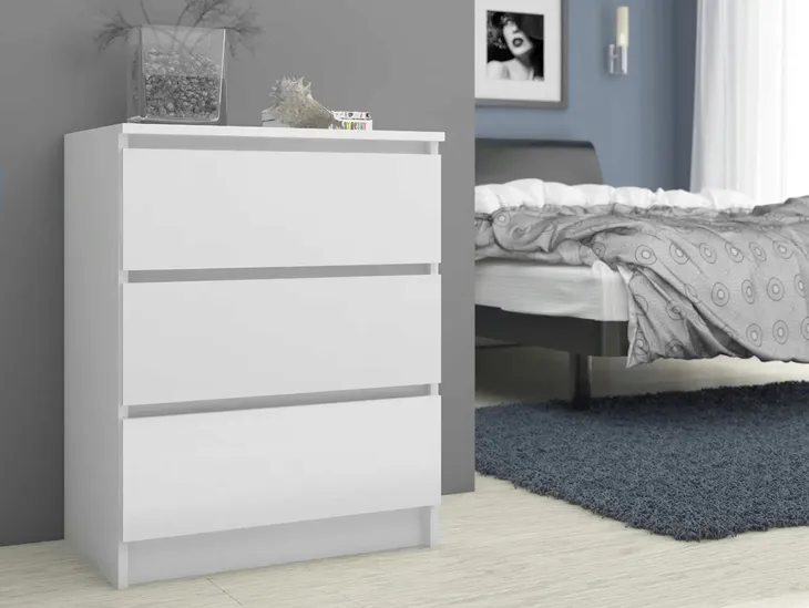 komoda-k60-3sz-clp-bialy