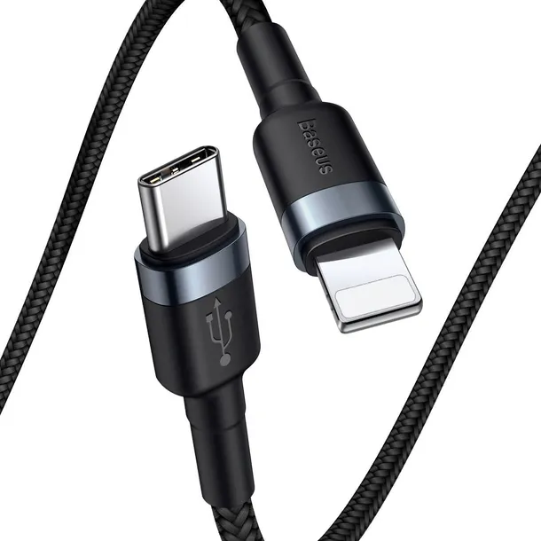 kabel-usb-c-do-lightning-pd-baseus-cafule-18w-1m-czarno-szary-dlugosc-przewodu-1-m