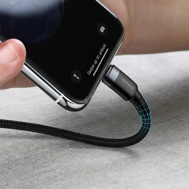 kabel-usb-c-do-lightning-pd-baseus-cafule-18w-1m-czarno-szary-stan-opakowania-oryginalne