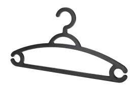 wieszak-nieobrotowy-na-ubrania-czarny-matowy-plastikowy-zestaw-8-sztuk
