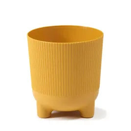 oslonka-na-nozkach-musztardowa-ozdobna-na-kwiaty-18-cm