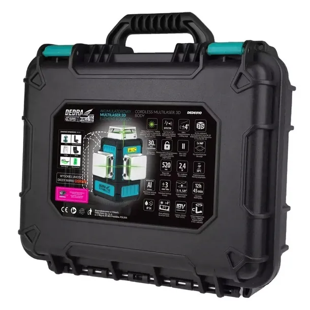 multilaser-3d-zielony-0-ah-sas-all-ded6910-stopien-ochrony-ip54