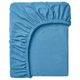 ikea-varvial-przescieradlo-z-gumka-bawelna-niebieskie-90-x-200-cm