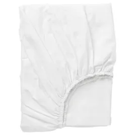 przescieradlo-z-gumka-120x200-ikea-dvala-bawelna-bialy-bawelniane-grube