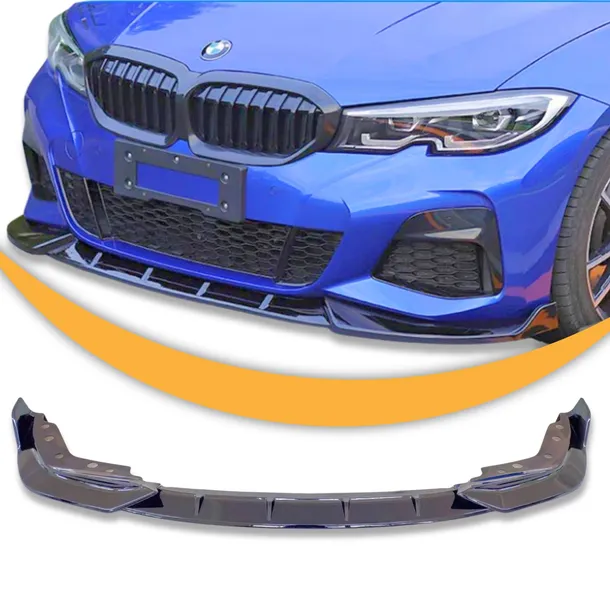 Dokładka Zderzaka FD BMW G20 G21 Splitter Przedlift M Pakiet Czarny Połysk