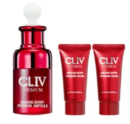 cliv-premium-zestaw-ampulka-do-twarzy-zen-szen-30-ml-mini-kremy-2x10-ml