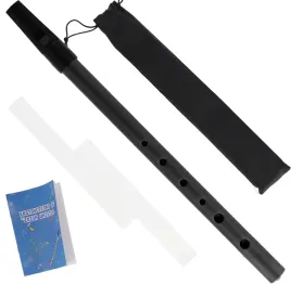 flazolet-flet-prosty-sopranowy-szkolny-d-pokrowiec-nuty-kera-audio-czarny