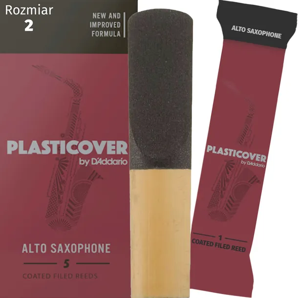 Stroik saksofon altowy alt 2 Rico PLASTICOVER Daddario RRP05ASX200 1 szt.