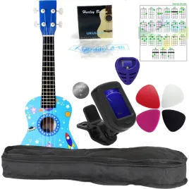 ukulele-sopranowe-rakiety-pokrowiec-struny-kostki-stroik-akordy-zestaw