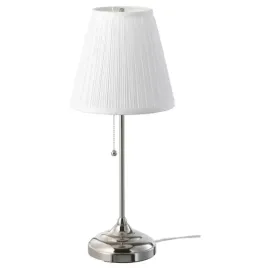 lampa-lampka-stolowa-nocna-na-biurko-stol-niklowana-ikea-arstid-75w-55-cm