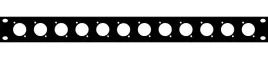 panel-maskujacy-zaslepka-12-gniazd-xlr-rack-19-1u-stal-thon-12xlr