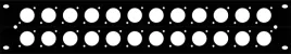 panel-maskujacy-zaslepka-24-gniazd-xlr-rack-19-2u-aluminium-thon-24xlr