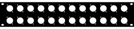 panel-maskujacy-zaslepka-24-gniazd-xlr-rack-19-2u-stal-adam-hall-872214