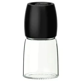 mlynek-do-pieprzu-soli-przypraw-reczny-szklany-125-cm-ikea-ihardig-czarny