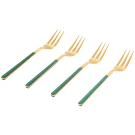 widelczyki-deserowe-zlote-4-szt-16-cm-zielone