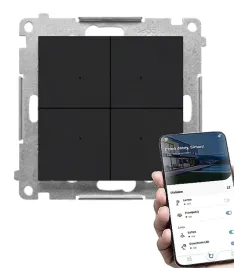 simon-55-go-kontroler-control-sterowany-wifi-podtynkowy-czarny-mat