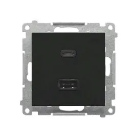kontakt-simon-55-ladowarka-usb-podwojna-typ-c-a-30w-czarny-mat