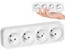 gniazdo-poczworne-todo-natynkowe-uziemienie-bolec-ip20-16a-230v-biale