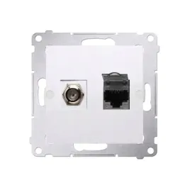 kontakt-simon-54-gniazdo-antenowe-typu-f-komputerowe-rj45-biale