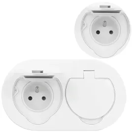 gniazdo-elektryczne-podwojne-z-uziemieniem-klapkami-hermetyczne-biale