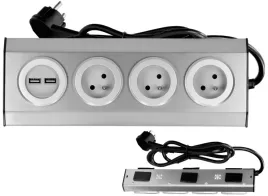 gniazdo-meblowe-kuchenne-potrojne-z-uziemieniem-2xusb-na-rzepy-kabel-inox