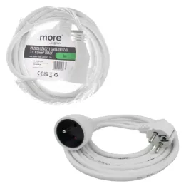 przedluzacz-bialy-pojedynczy-1-gniazdo-przewod-3m-domowy-z-uziemieniem