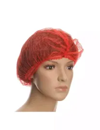 czepek-z-wlokniny-czerwony-clip-100-sztuk