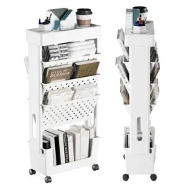 mobilny-organizer-biurowy-regal-do-biura-waski-wozek-na-kolkach-na-ksiazki