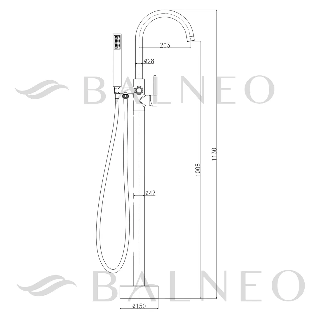 bateria-wannowa-cascade-model-2-chrom-stan-nowy