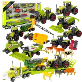 zestaw-traktor-z-przyczepa-traktory-maszyny-farma-ciagnik-traktory-rolnicze